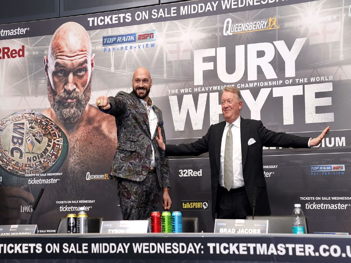 Tyson Fury vs Dillian Whyte gratis su Mola