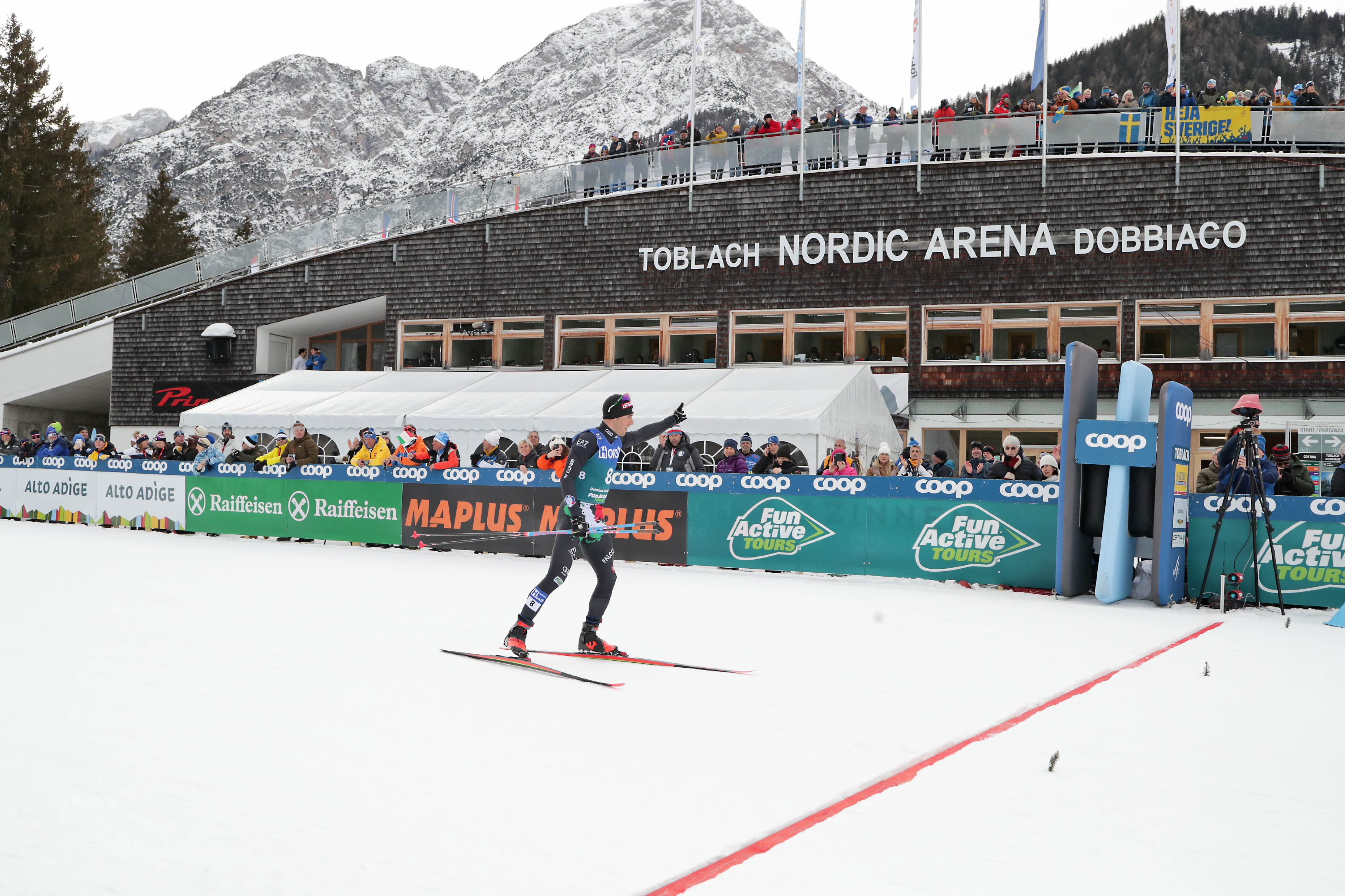 GRAND OPENING DEL 18ESIMO TOUR DE SKI. A DOBBIACO TRE GIORNI DI GRANDE FONDO