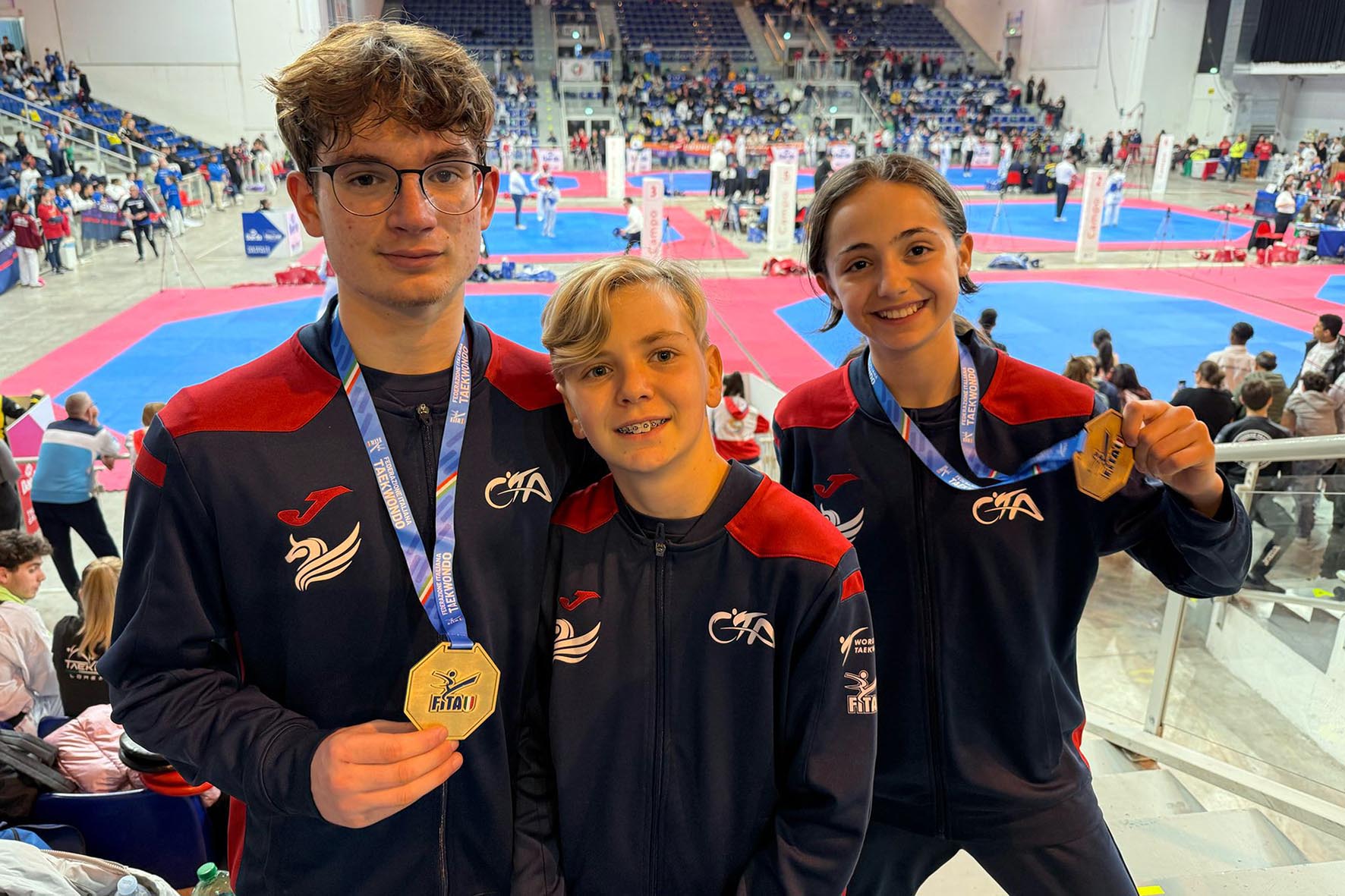 Tre medaglie per il Centro Taekwondo Arezzo alla Lions Cup di Jesolo