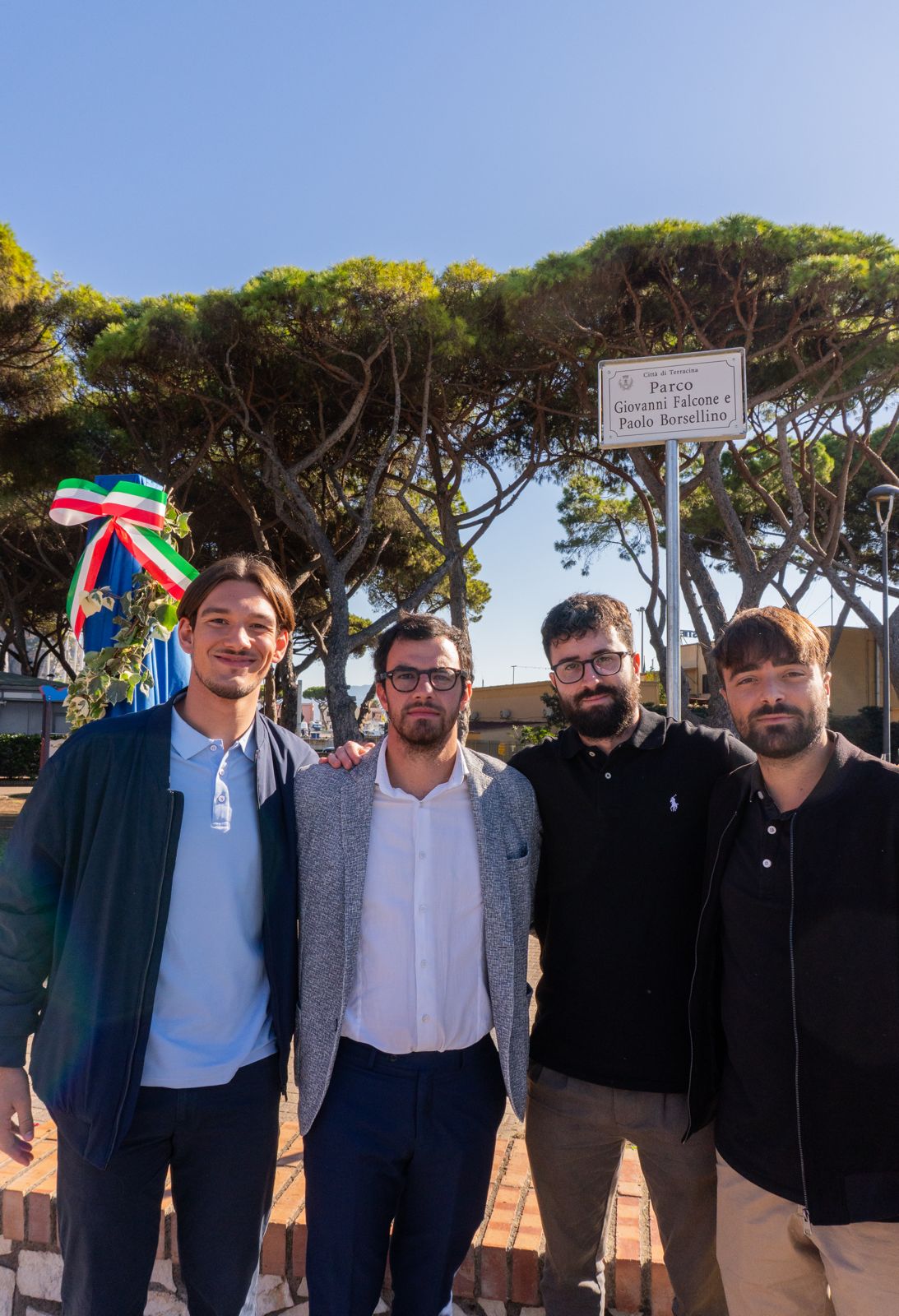 La Pineta di Terracina intitolata a Giovanni Falcone e Paolo Borsellino