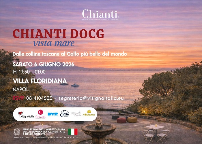 Chianti DOCG Vista Mare - dalle Colline Toscane al Golfo più bello del mondo, l’evento per celebrare il vino toscano d’eccellenza
