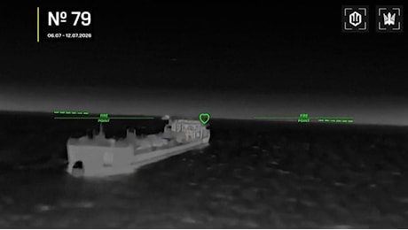Droni ucraini nel Mar d'Azov: 90 navi russe colpite in sette giorni