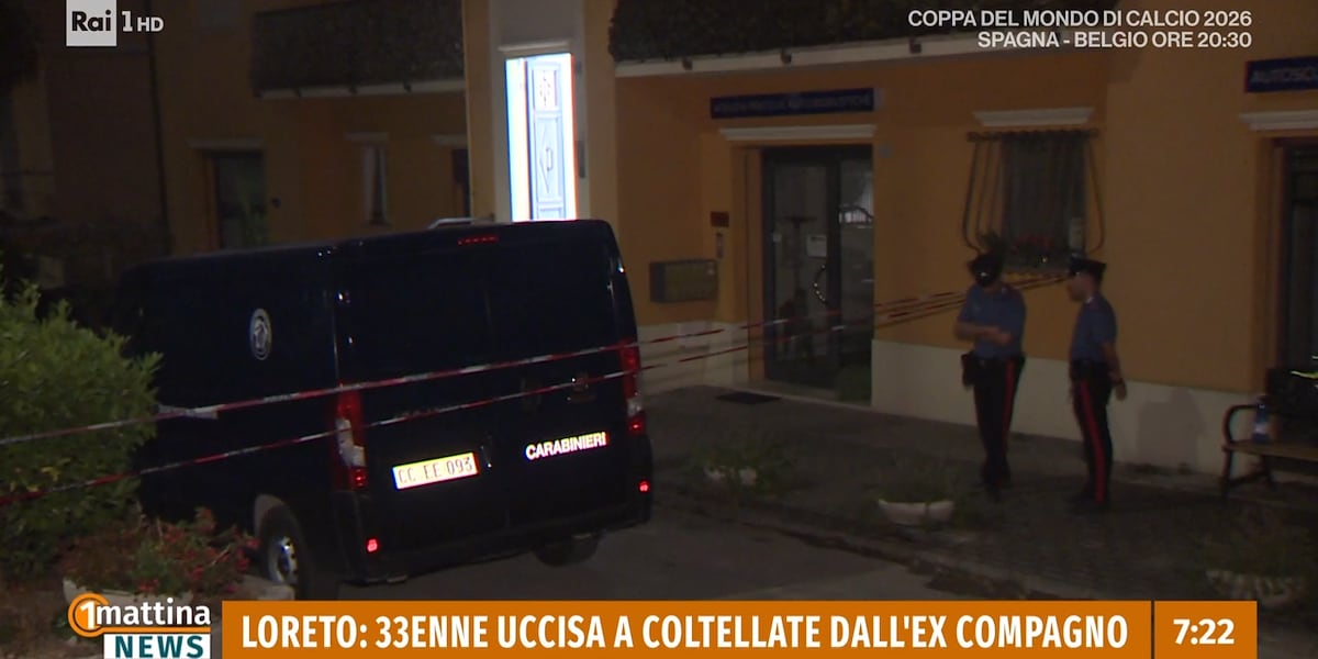 1mattina News - Femminicidio a Loreto: 33enne uccisa a coltellate - Video