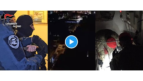 Mafia, sgominata la banda dei kalashnikov: 15 fermi a Palermo. Meloni: «Contro la criminalità nessun passo indietro» (video)