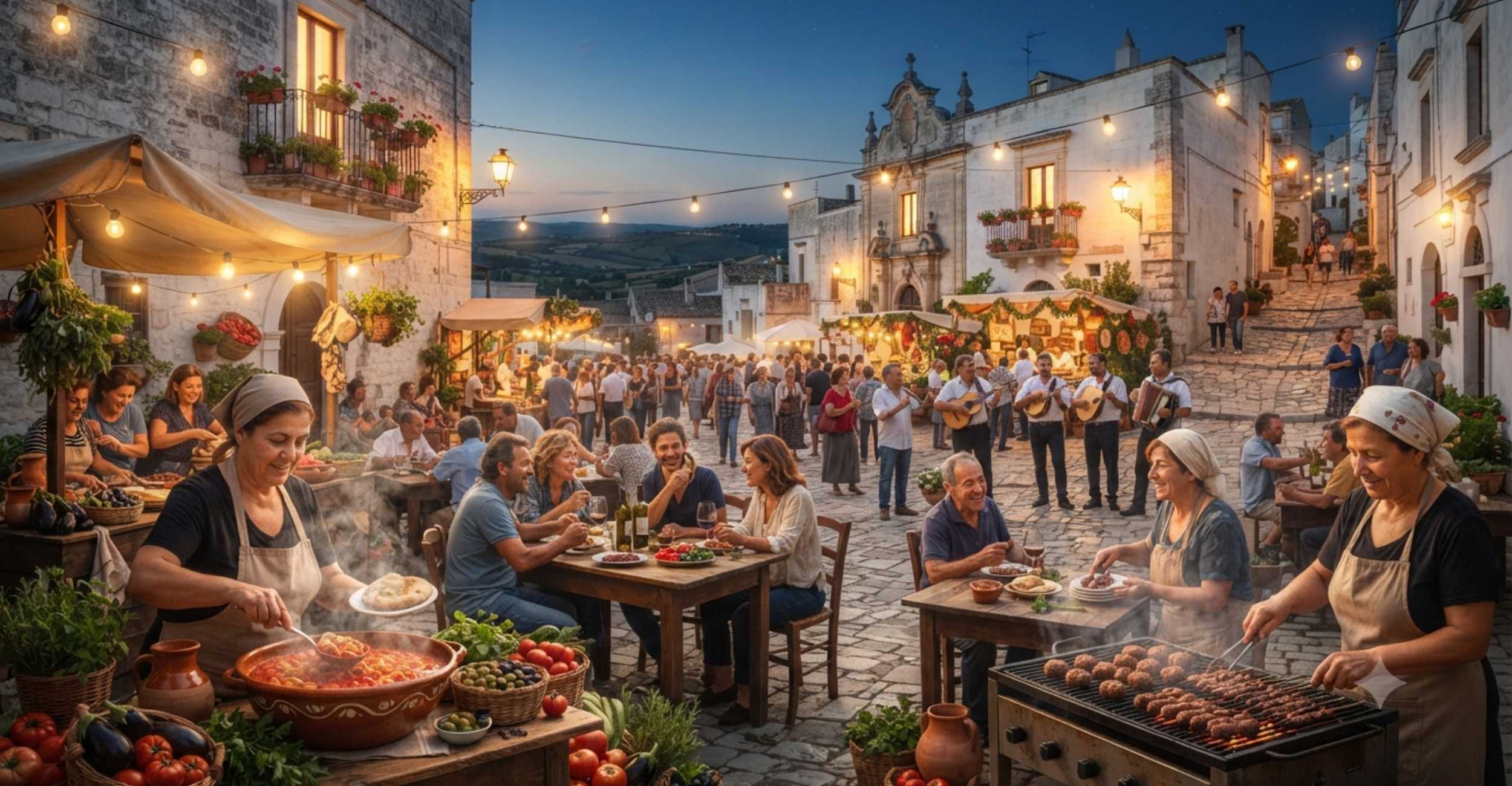 Sagre in Puglia, Campania e Calabria dal 15 luglio al 30 agosto 2026: date confermate, sapori e link utili