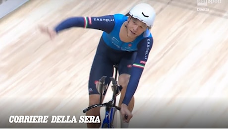 Milan d'oro nell'inseguimento ai Mondiali di Shanghai, Ganna conquista il bronzo