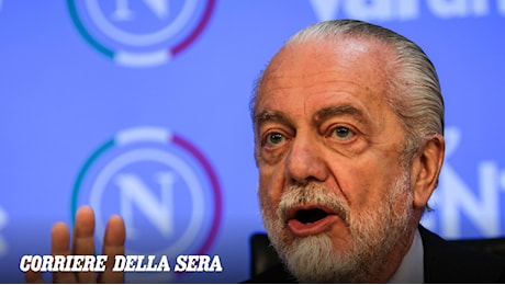 De Laurentiis indagati per false comunicazioni e bancarotta, il Napoli: «Esterrefatti»