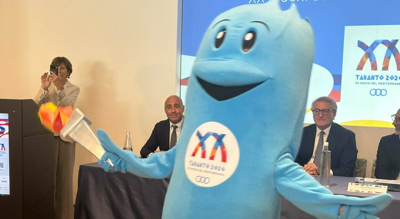 Parte il countdown verso i Giochi del Mediterraneo: 4mila atleti, 3mila volontari e la mascotte Ionios
