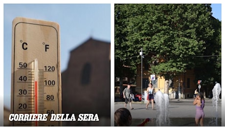 Caronte non molla la presa, afa e 40 gradi: il weekend di caldo estremo, ma la tregua è dietro l'angolo