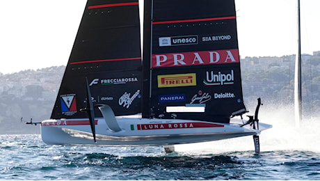 Gradoni, debutto da timoniere di Luna Rossa:Un onore lottare per questa barca"