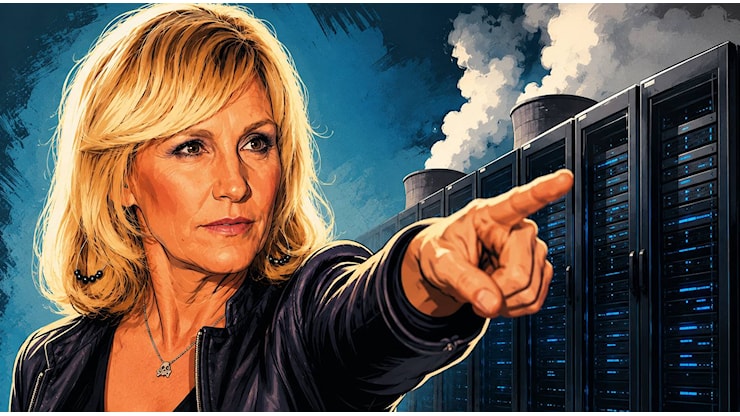 Erin Brockovich punta il dito sui data center dell'intelligenza artificiale - IlSoftware.it