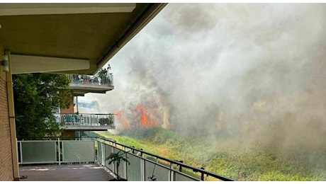 Incendio Pineta Sacchetti a Roma, fiamme e evacuazioni