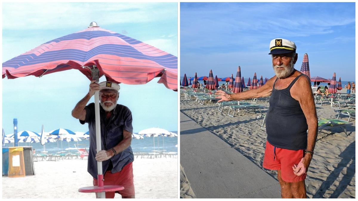 La sfida di Guerrino, il nonno-bagnino di Riccione: “Ombrellone e due lettini a 8 euro, così la spiaggia è un diritto di tutti”