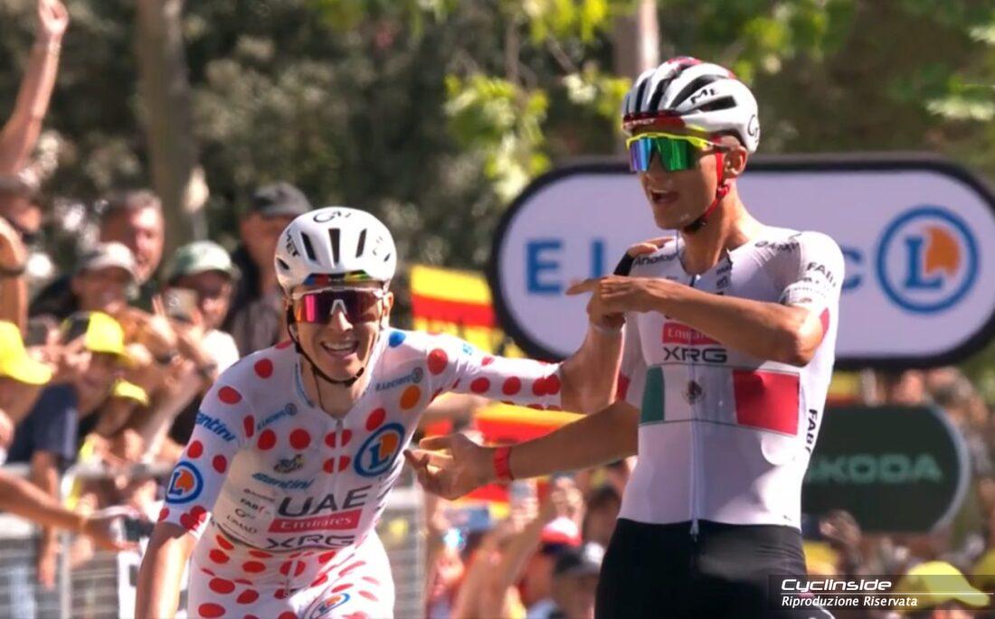 Tour de France Pogacar Del Toro: il gesto di Pogacar per Del Toro e la vittoria