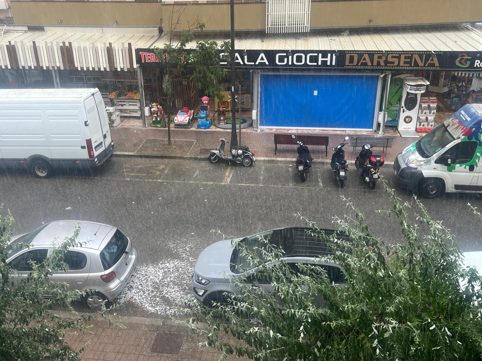 Sulla costa sono arrivati i temporali