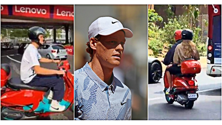 Sinner ritrova il sorriso: riposo totale in Vespa a Montecarlo con la fidanzata, poi i controlli. Il programma verso Wimbledon - Il Fatto Quotidiano