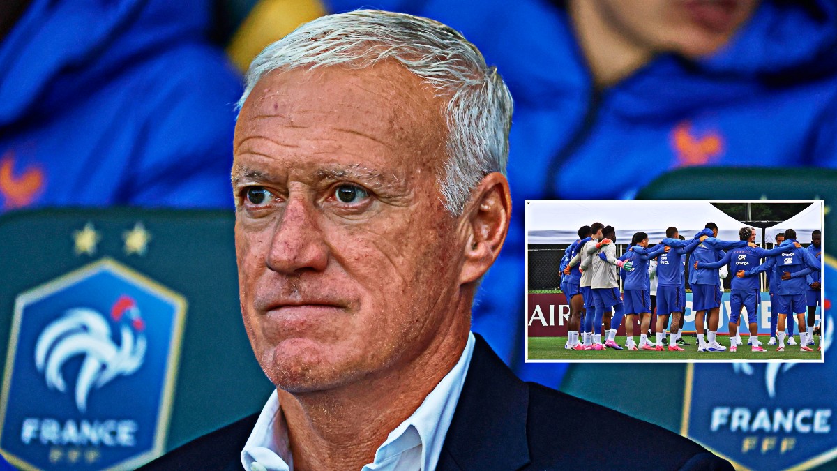 Deschamps lascia il ritiro della Francia per il funerale della madre. La squadra fa un minuto di silenzio: Non siete soli