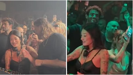 VIDEO Berrettini pizzicato in discoteca a Ibiza con Peggy Gou: lei suona e lui…