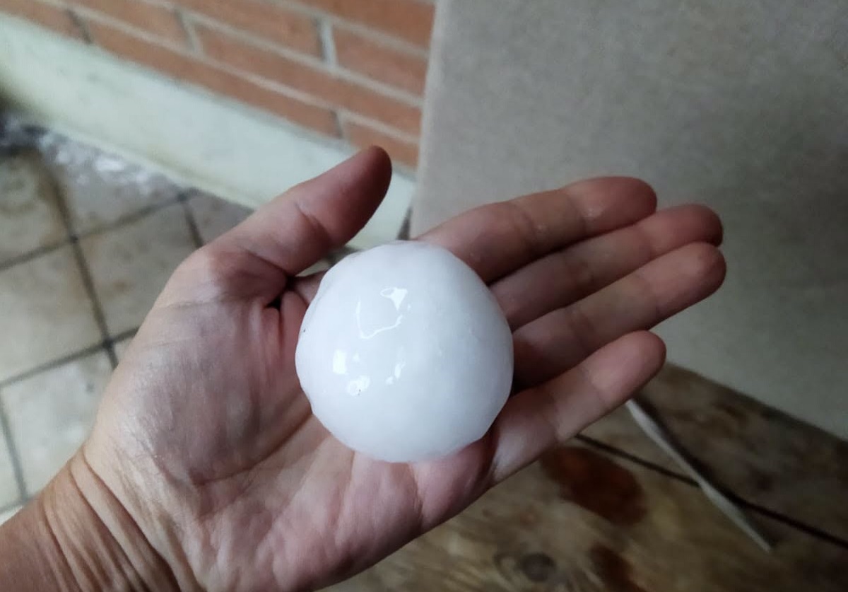 Maxi grandinata tra Bassa Reggiana e Mantovano: chicchi di 10 cm, agricoltura in ginocchio