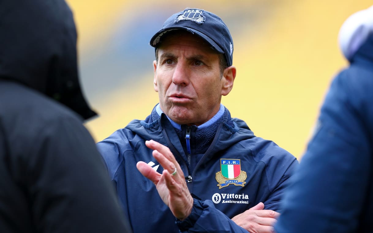 Rugby, Gonzalo Quesada (ct Italia) squalifica ridotta ad una giornata
