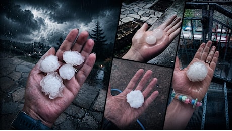 Maltempo Piemonte, grandine gigante distrugge auto e tetti a San Pietro Val Lemina e Cerreto di Carignano: la devastazione in diretta | VIDEO