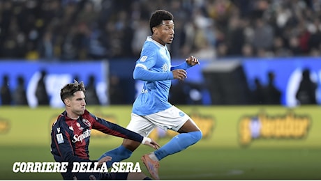 Napoli, lesione muscolare per Neres: salterà almeno tre settimane