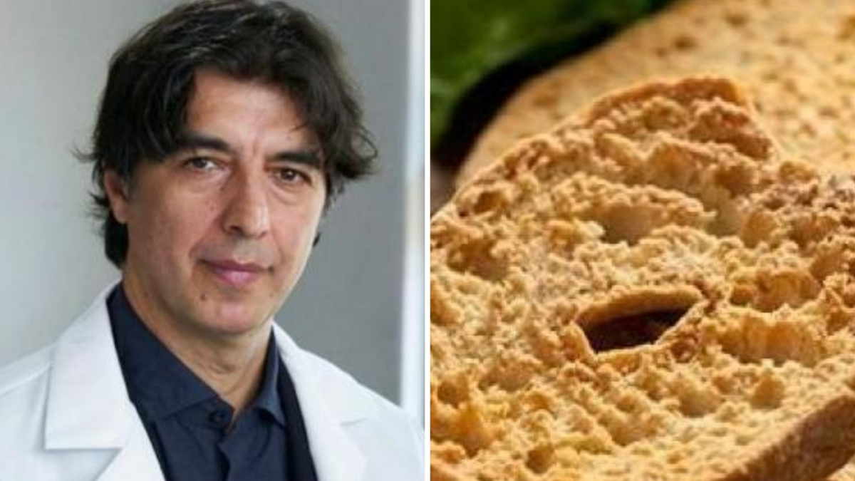 Valter Longo e la colazione con frisella di Altamura e crema di mandorle dalla Puglia: «Sali minerali e oli essenziali, ecco perché è speciale»