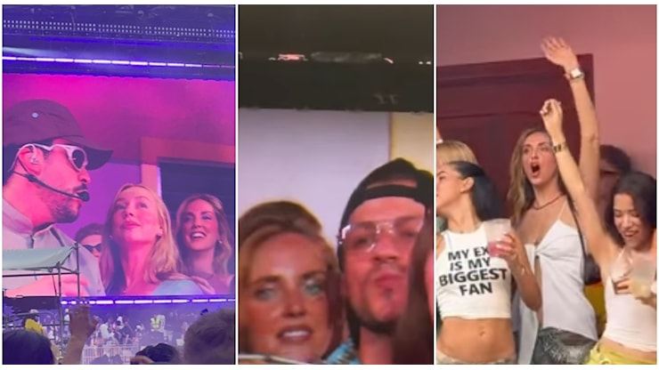 Chiara Ferragni scatenata al concerto di Bad Bunny insieme a Ester Exposito e al fidanzato José Hernande - Corriere Adriatico