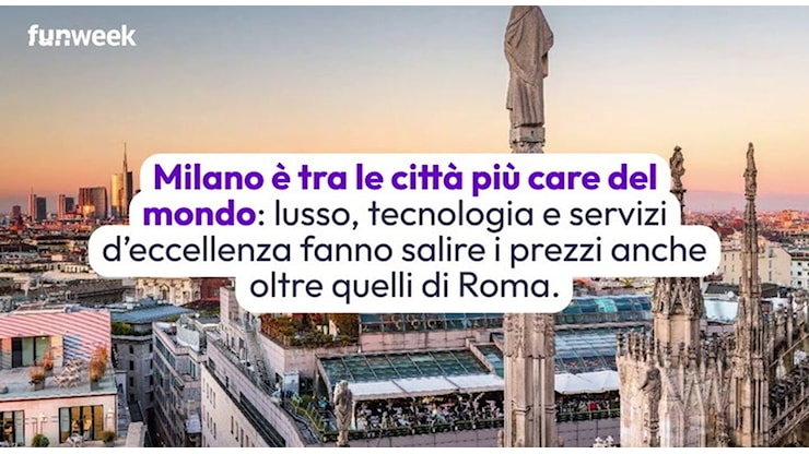 Milano è tra le città più care al mondo: per cosa si spende di più rispetto anche a Roma - Il Messaggero