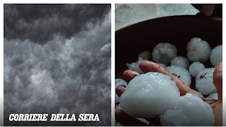 Maltempo in Emilia-Romagna, scatta l'allerta arancione per temporali e grandine