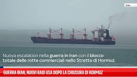 Guerra Iran, nuovi raid Usa dopo la chiusura di Hormuz