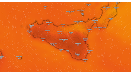 Meteo, la Sicilia verso la fine dell’ondata di colore