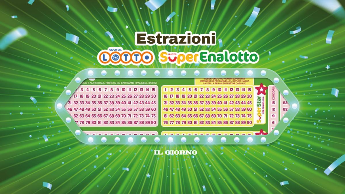 SuperEnalotto, Lotto e 10eLotto: estrazione e numeri vincenti di sabato 18 luglio 2026