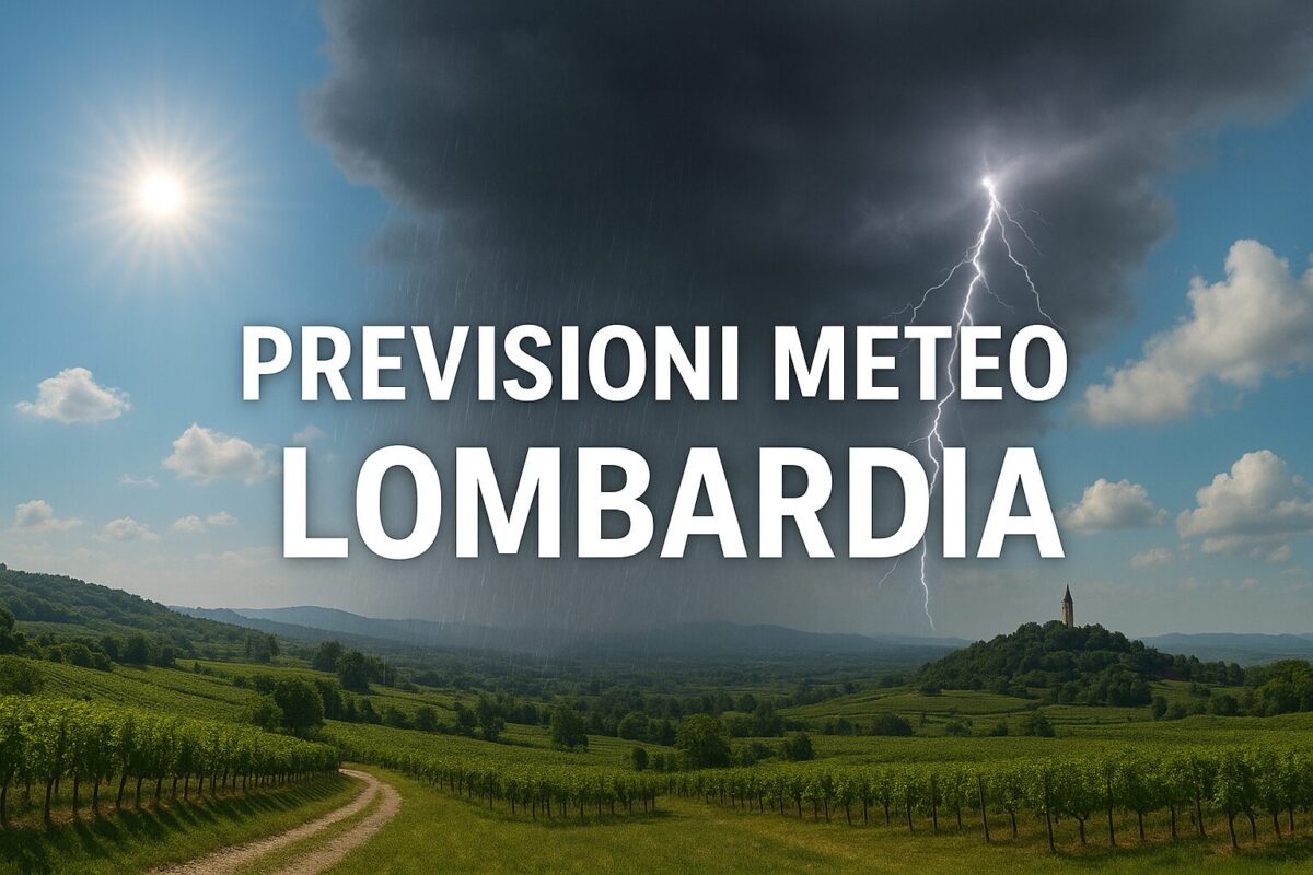 Meteo Lombardia: rovesci e temporali tra venerdì e sabato