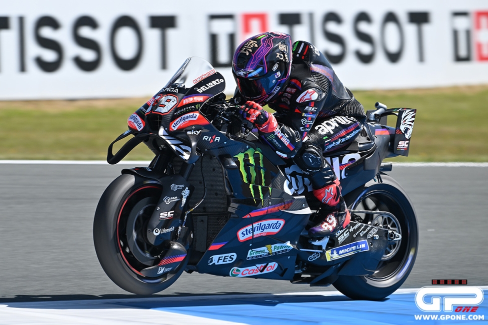 MotoGP, Aprilia conquista Assen: Martìn in pole, poi Ogura, Bezzecchi e Fernandez. Marquez 7°