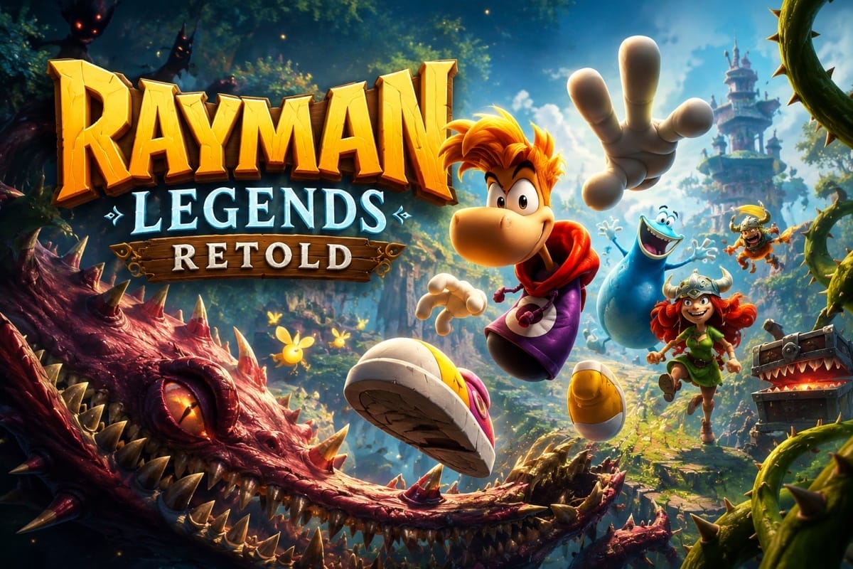Rayman Legends Retold annunciato allo State of Play: Ubisoft reinventa il classico con grafica 3D, nuovi contenuti e una storia inedita