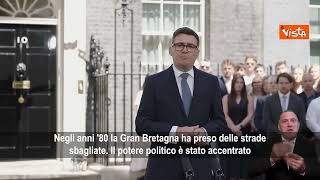 Nuovo primo ministro britannico Burnham: Uk è a una svolta, cambieremo la politica e l'economia