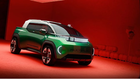 Fiat Multiplay, la concept che trasforma la Multipla in un pick-up