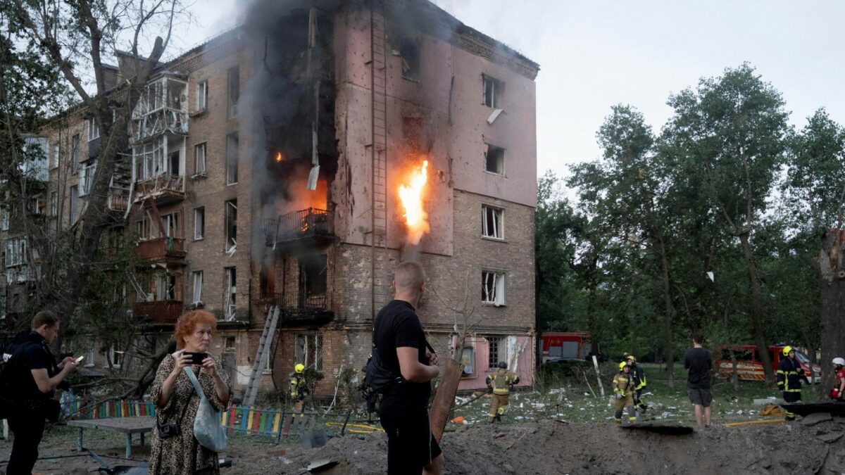 Pioggia di missili su Kiev Zelensky accusa l’Europa