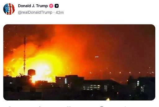 Iran, nuovi raid Usa. Trump: se Teheran continua andrà molto peggio