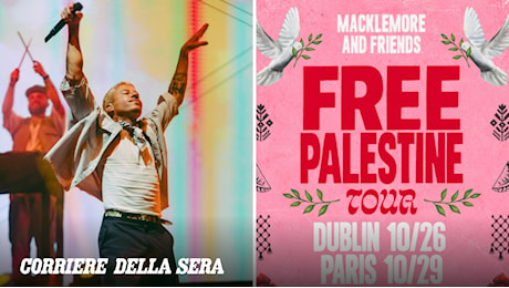 Macklemore lancia il Free Palestine Tour dopo il caso Ed Sheeran