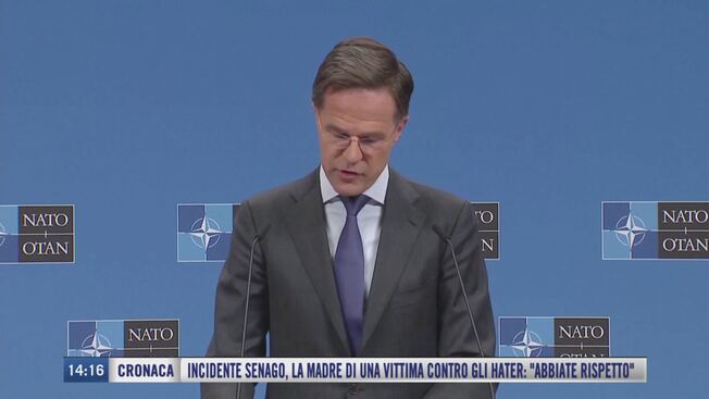 Breaking News delle 14.00 | Rutte: da basi Italia decollati 500 aerei Usa