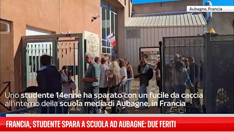 Aubagne, 14enne spara a scuola con un fucile da caccia: feriti il preside e una docente