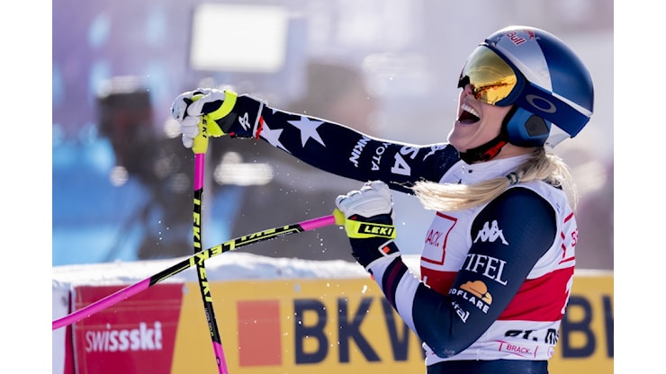 Immensa Lindsey Vonn: vince a St. Moritz a 41 anni - Corriere del Ticino