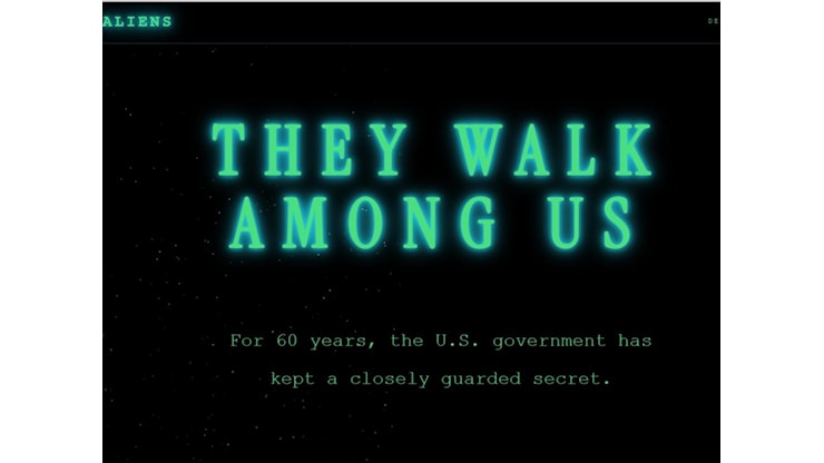 «Camminano tra di noi»: la Casa Bianca lancia aliens.gov. Ma il sito non c'entra nulla con gli extraterrestri - Corriere della Sera