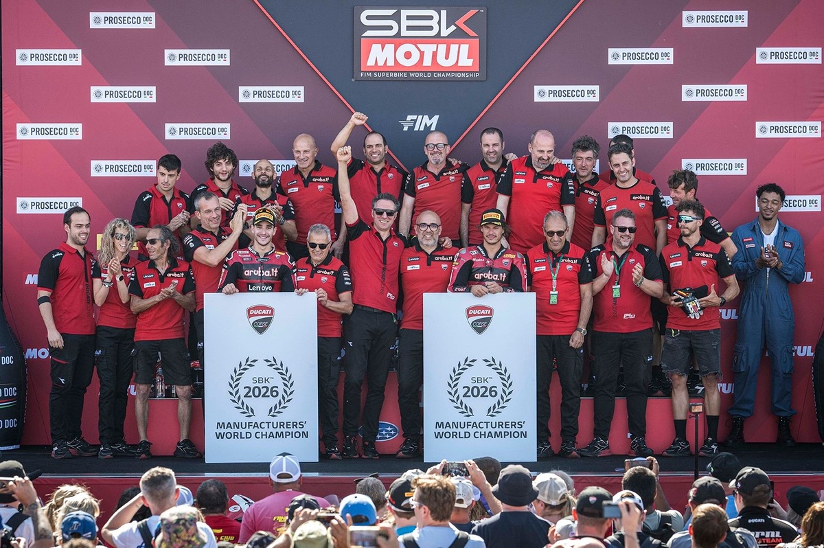 SBK | Ducati nella storia: è record con il 22esimo titolo Costruttori