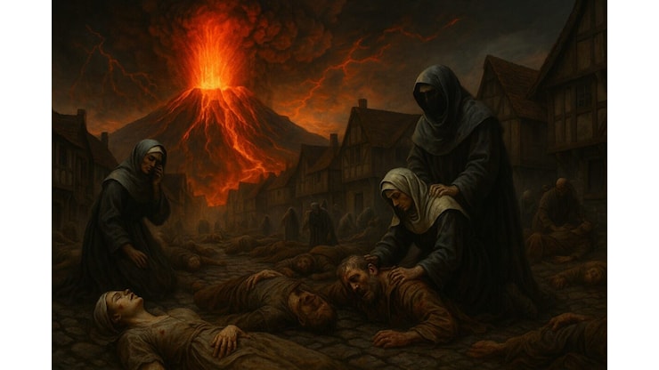 Un’eruzione vulcanica potrebbe aver scatenato la pandemia più letale della storia - MeteoWeb