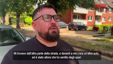 Sparatoria in Germania, testimone: Ero dall'altra parte della strada e ho sentito gli spari