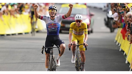 Tour de France Vingegaard cade e si ritira Evenepoel vince davanti a Pogacar