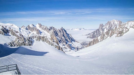 Maltempo in Trentino, mezzo metro di neve sui ghiacciai e piogge diffuse